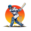 Cricket player in action, representing live Predictions and immersive Gaming Entertainment